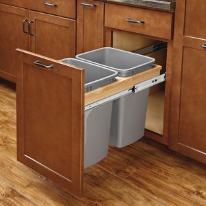 kitchen-double-trash-can